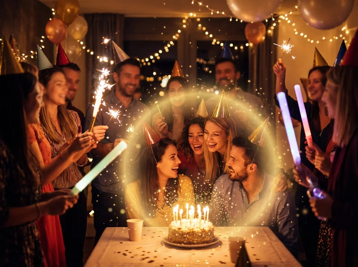 добавить блеск к фото онлайн