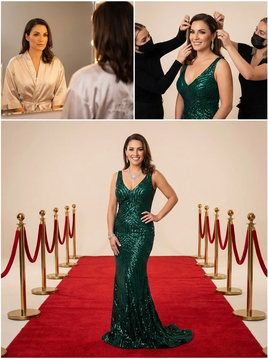 пример смены наряда нейросетью