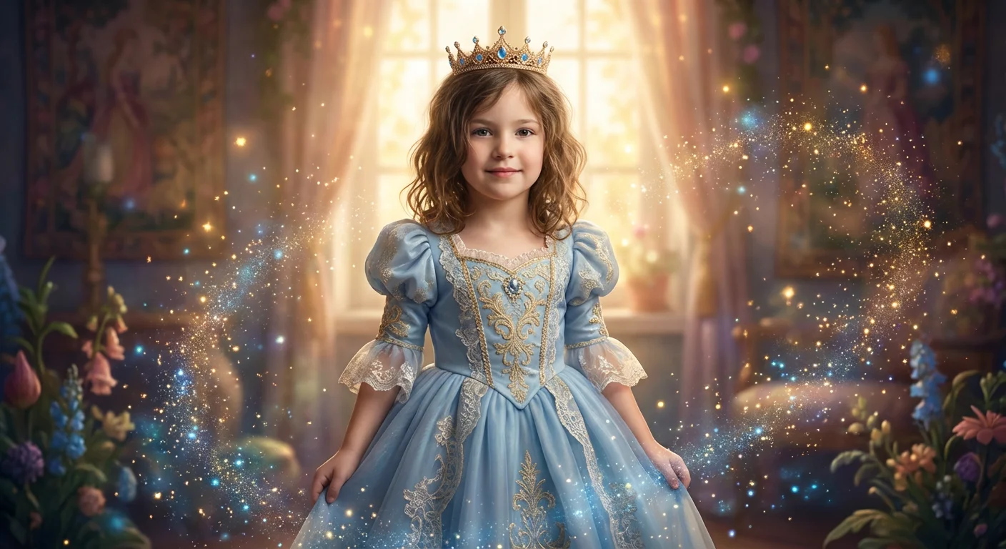 до и после: образ принцессы AI