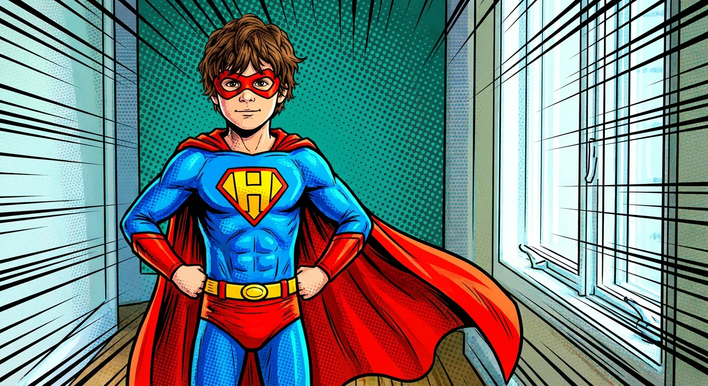 до и после: костюм супергероя AI